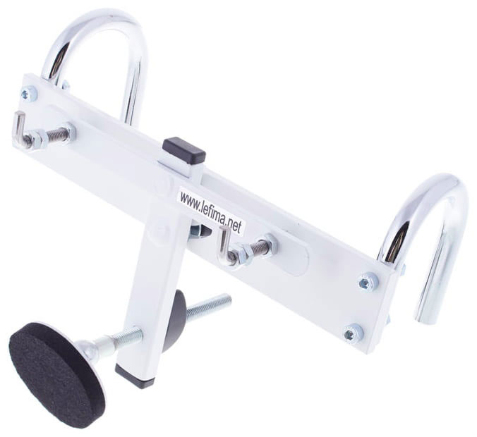 Lefima 7702 w Adapter for Snare Drum - white