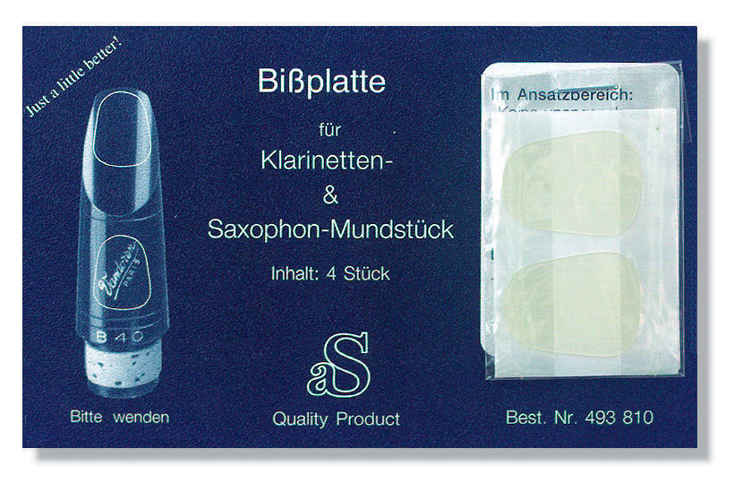 aS Bissplatten transparent 0.35 mm