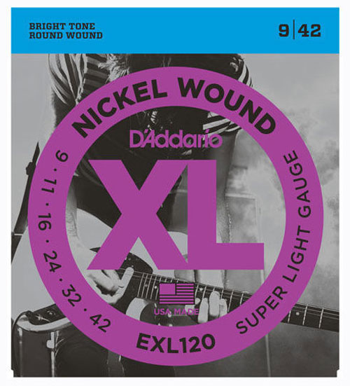 D Addario E-Gitarresaitensatz EXL120, 009-042