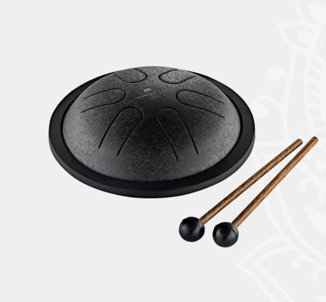 Meinl MINI Steel Tongue Drum 5 1/2" C Minor - black