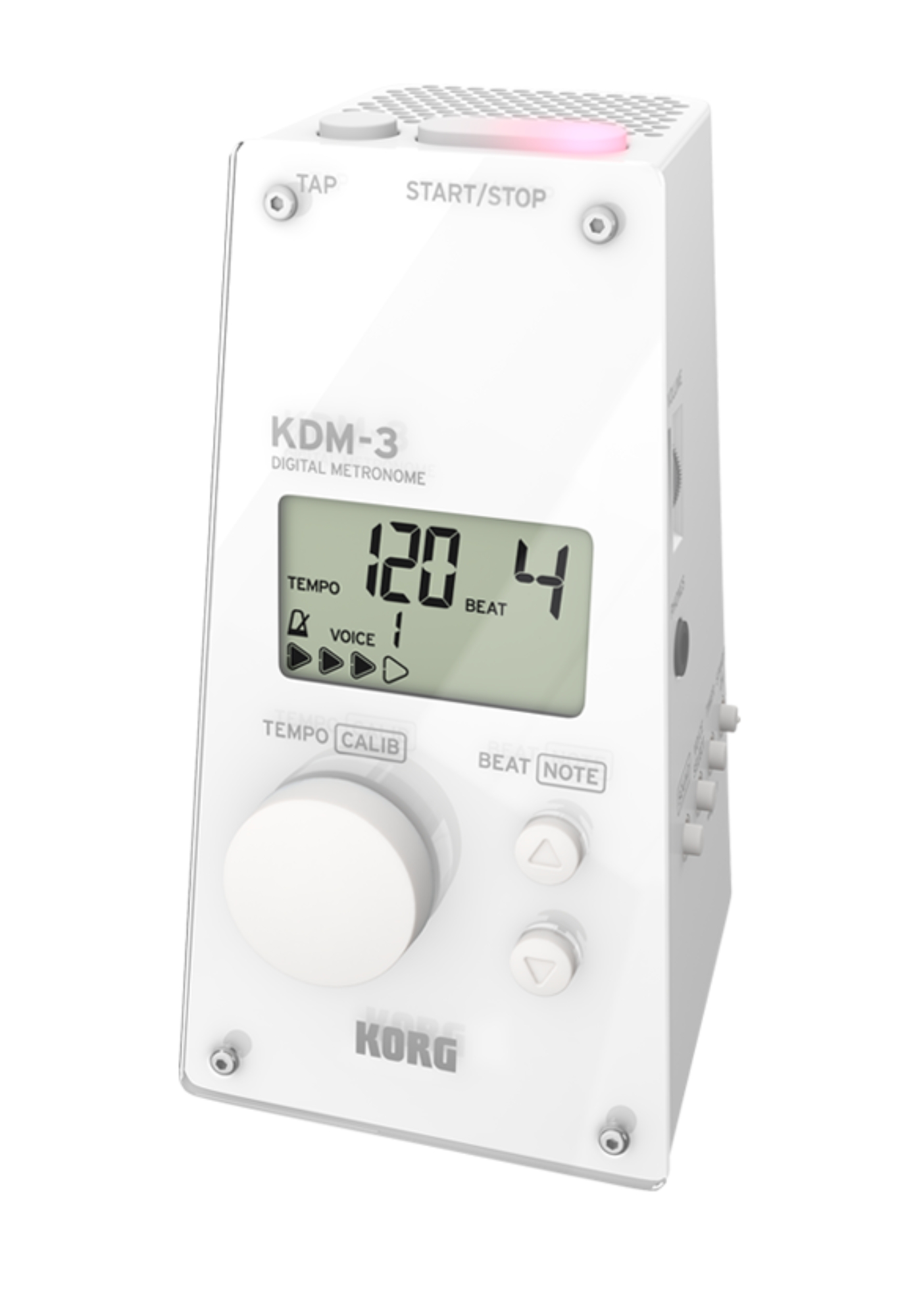 Korg Digital Metronome KDM 3 WH white