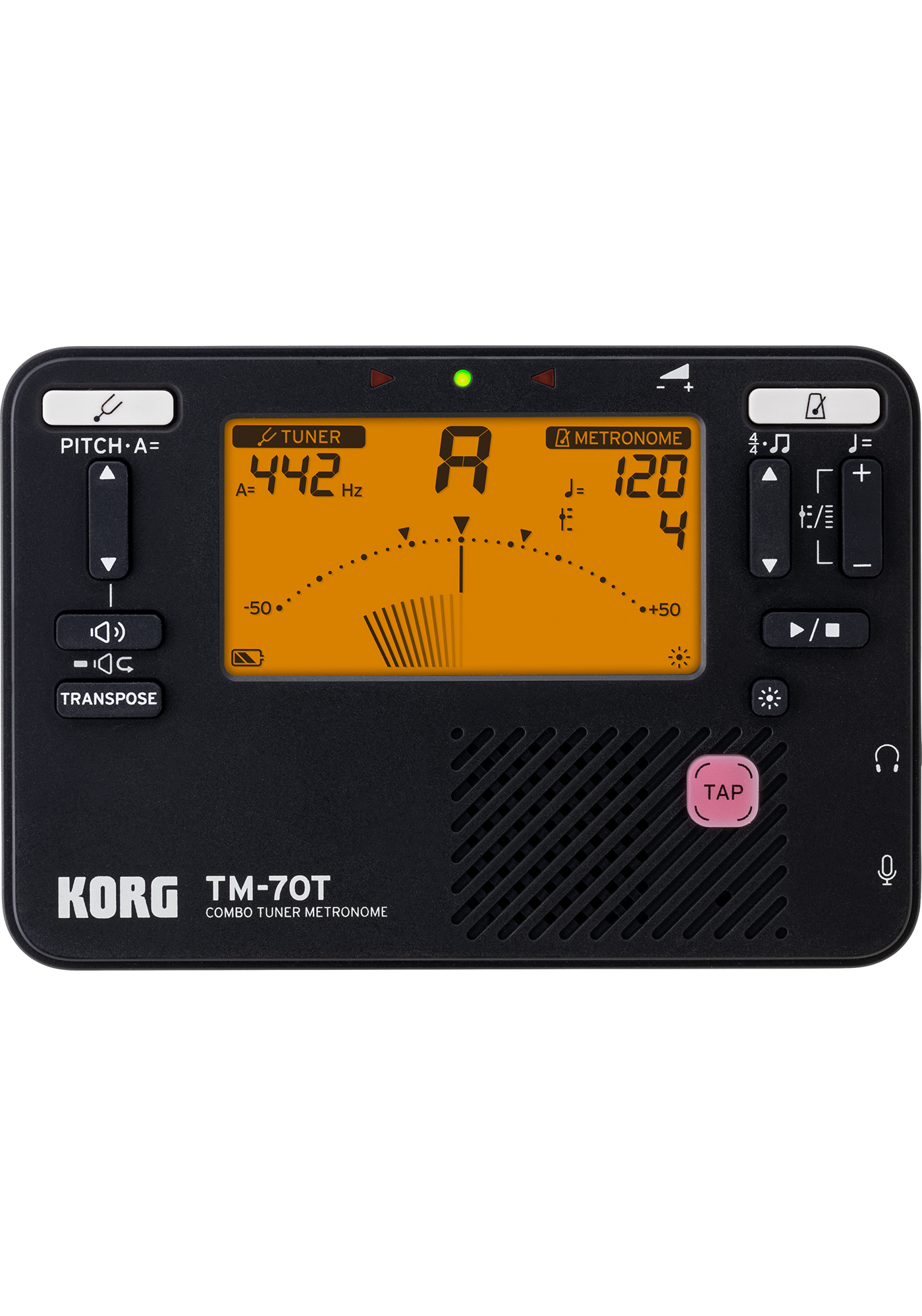 Korg Tuner/Metronom TM-70T black