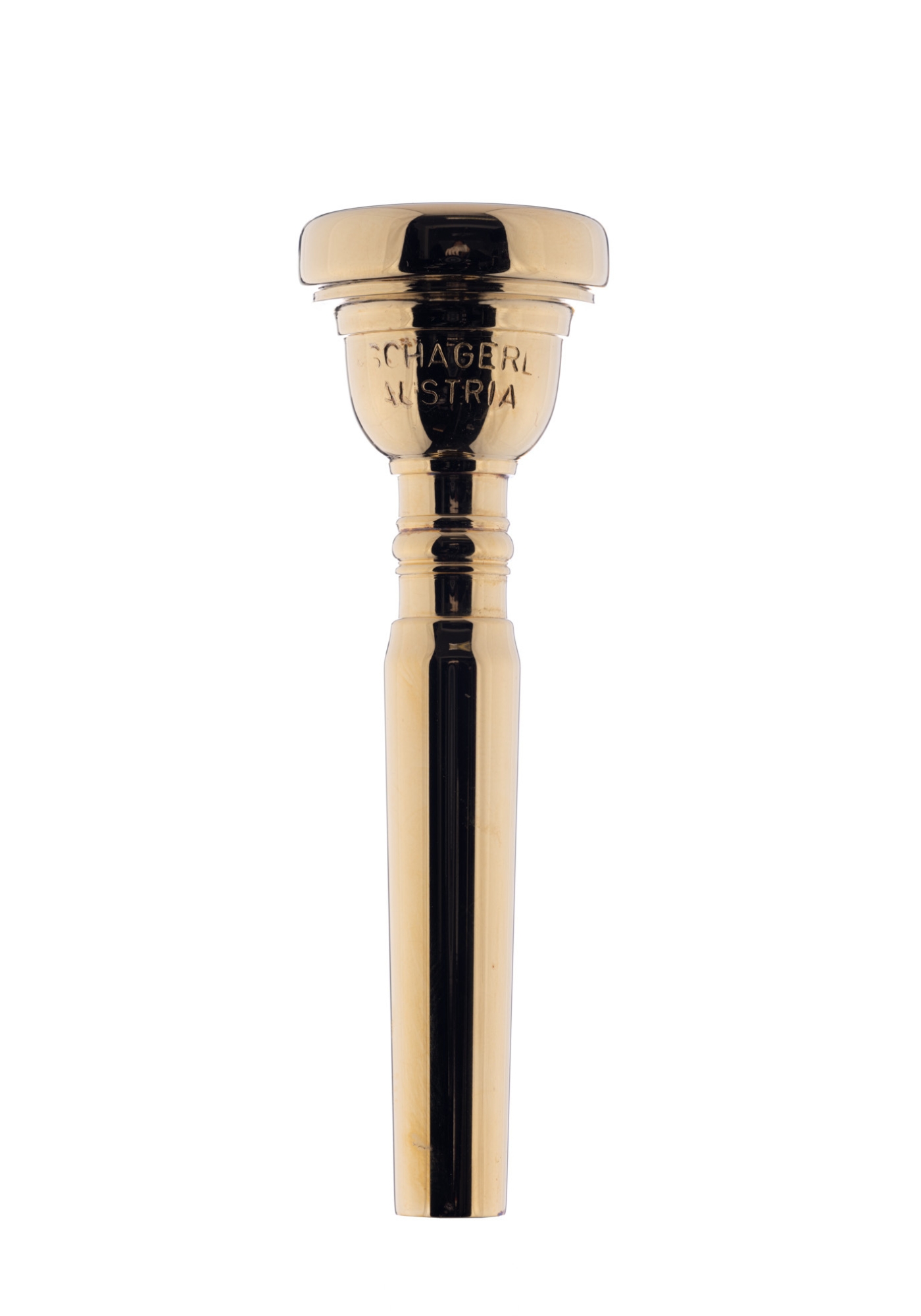 Schagerl-Austria Trumpet mouthpiece G3 gold plated