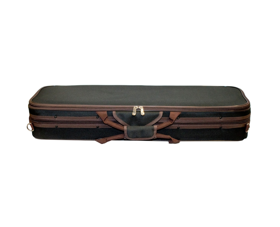 Petz violin case 4/4 - dark brown/beige 100VN