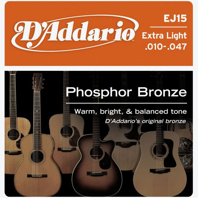 D Addario Westerngitarre Saitensatz EJ15