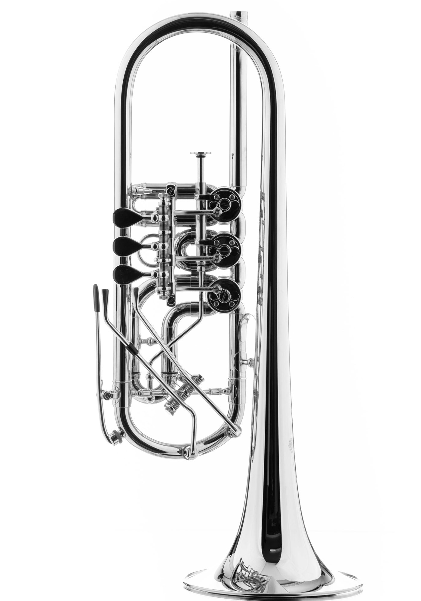 Schagerl C-Trumpet "BERLIN Z" heavy silver plated