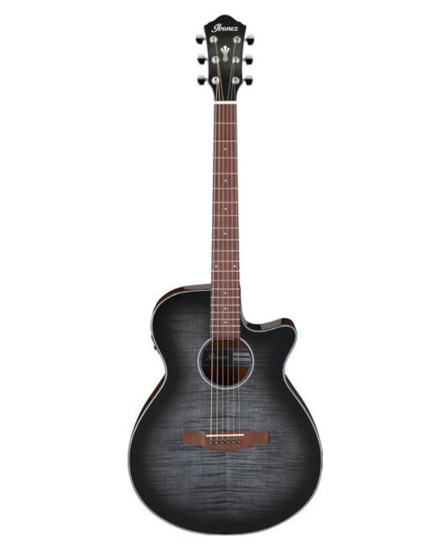 IBANEZ Westerngitarre AEG70-TCH geflammte Decke glänzend