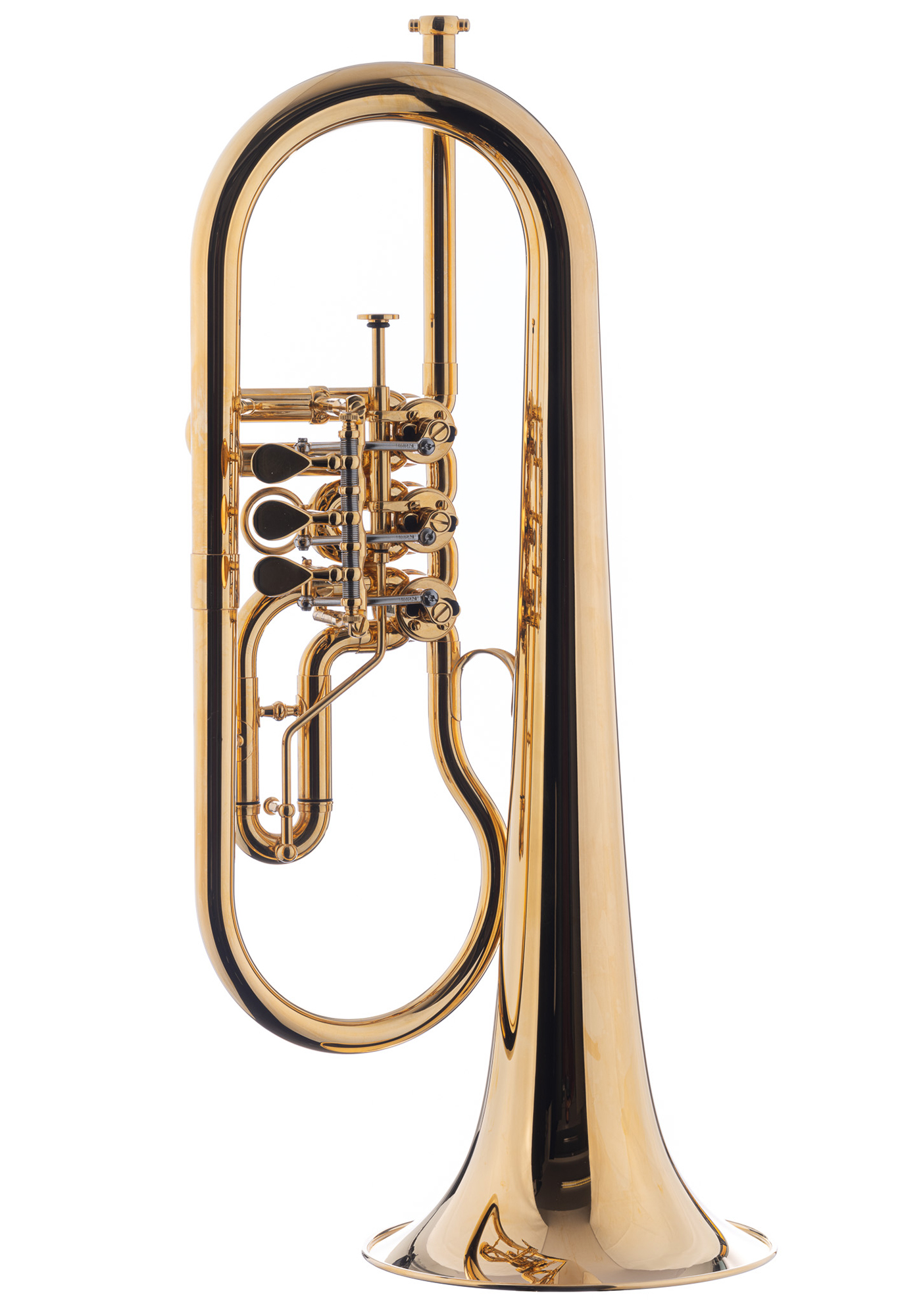 Schagerl Flugelhorn "HANS GANSCH" gold plated