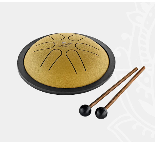 Meinl MINI Steel Tongue Drum 5 1/2" B Major - gold
