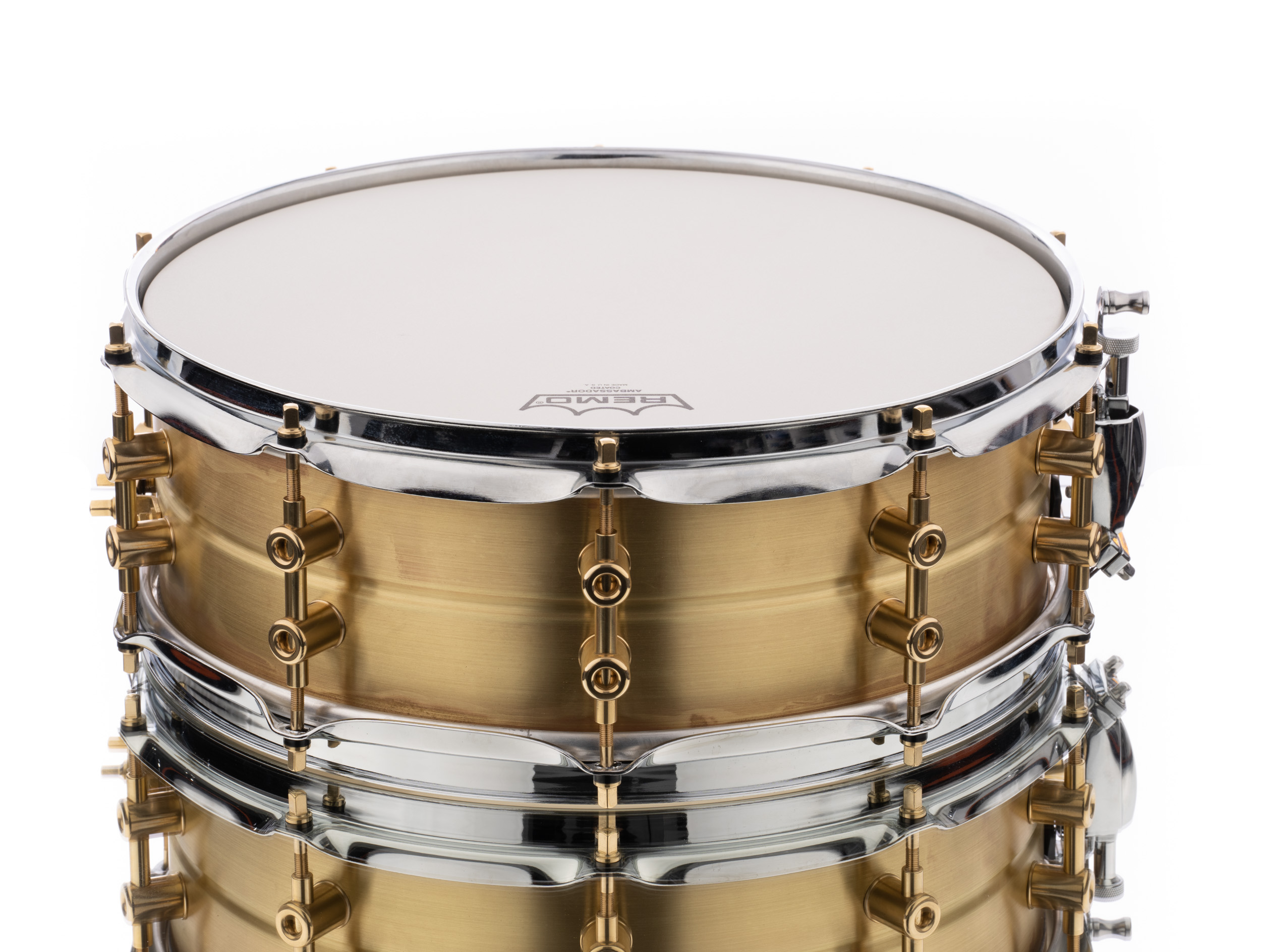 Schagerl Beaver Snare 14"x5"  Brass - RAW