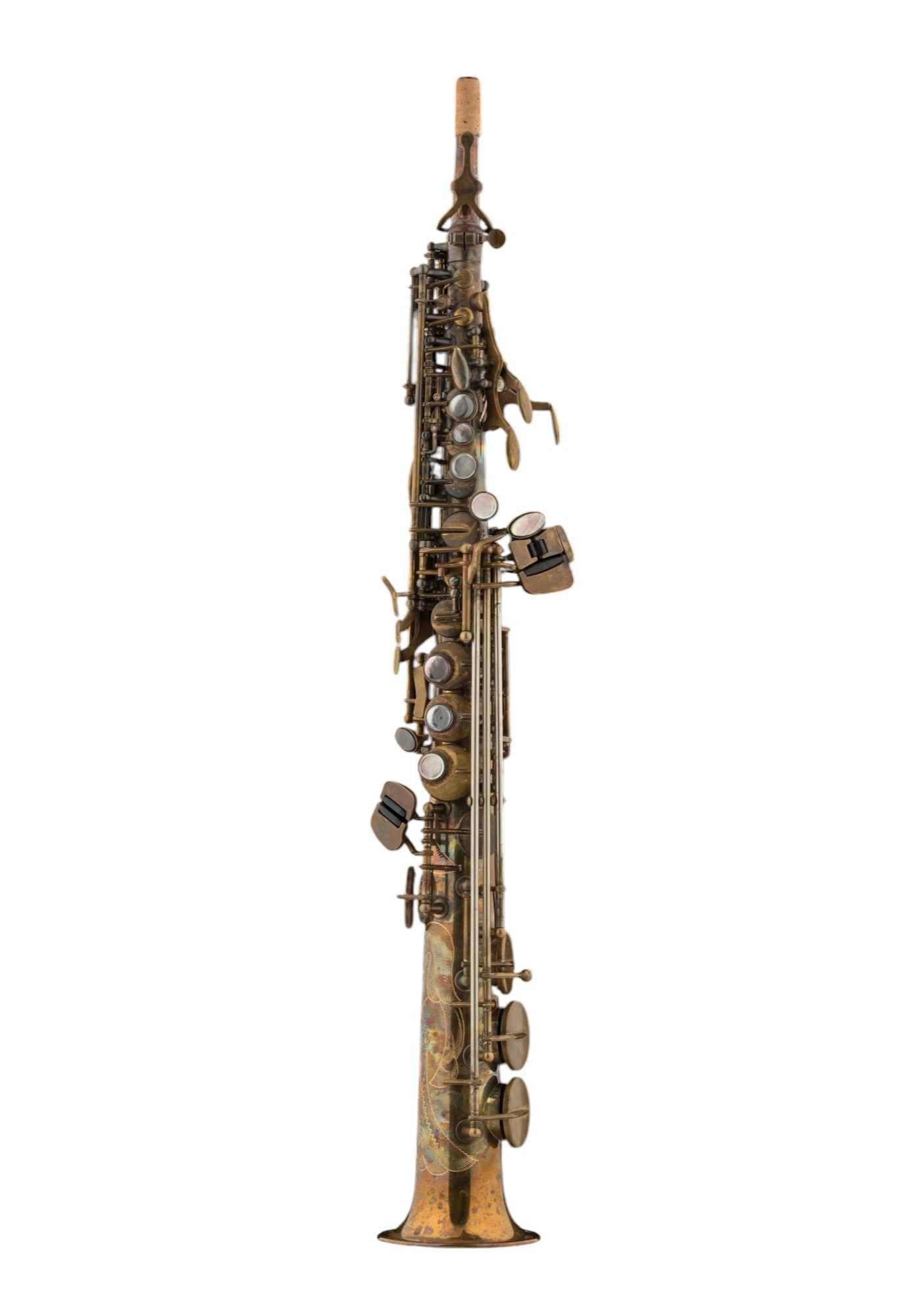 Schagerl Superior Soprano Saxophone S-1DVG Vintage Goldbrass