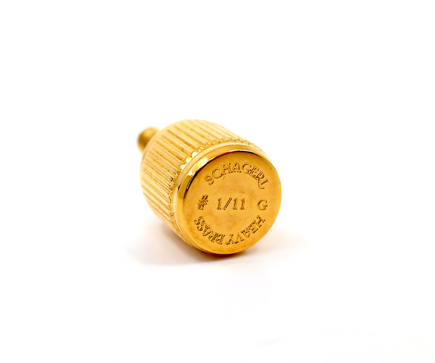 Schagerl Neck Screws Heavy Brass #1/13g, gold plated