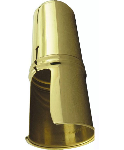 Kapsel für Baritonsax vergoldet
