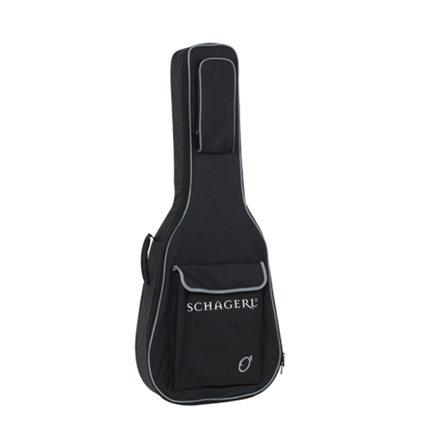 Schagerl Gitarrentasche 4/4 schwarz-grau