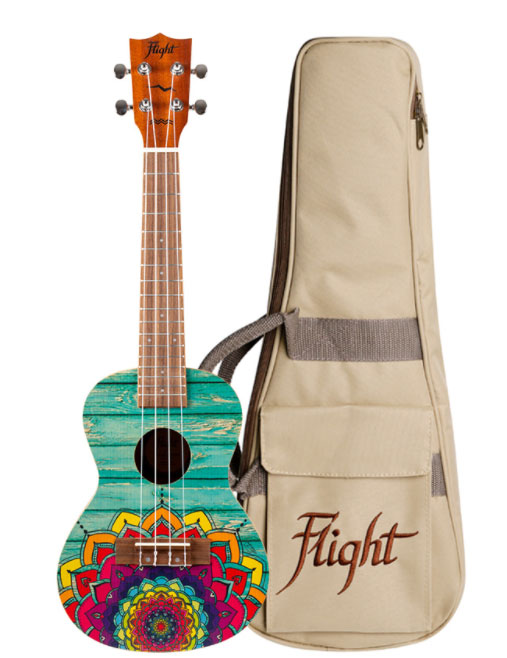 Flight Ukulele Concert AUC-33 Mansion included gigbag