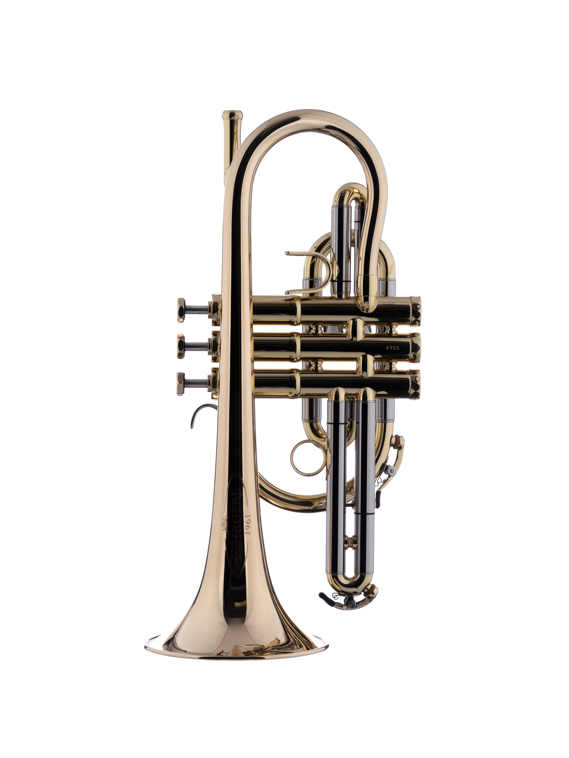 Schagerl B-Cornet " 1961" lacquered