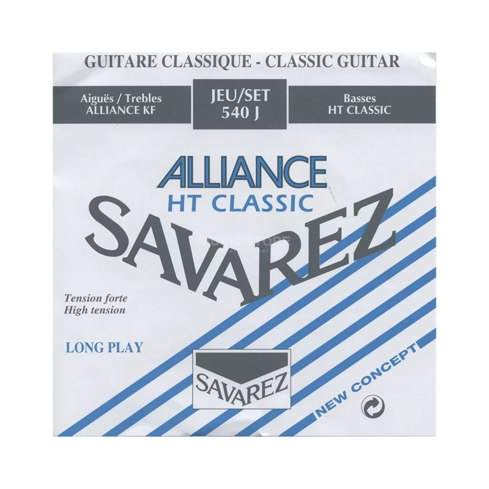 Savarez Gitarrensaiten Satz Alliance 540J blau/stark