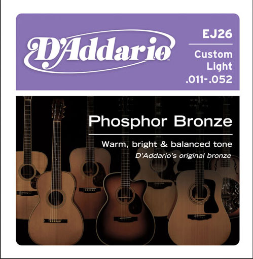 D Addario Westerngitarre Saitensatz EJ26