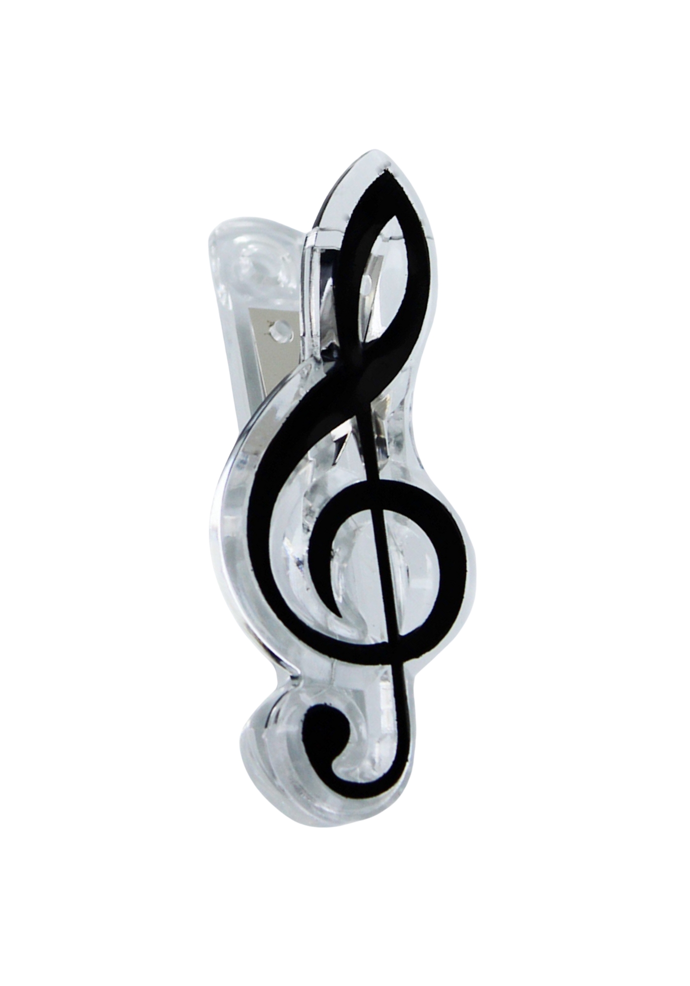 Music clip treble clef black
