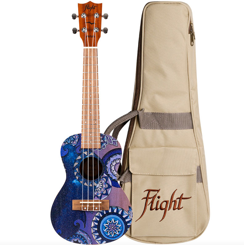 Flight Ukulele Concert AUC-33 STARDUST 