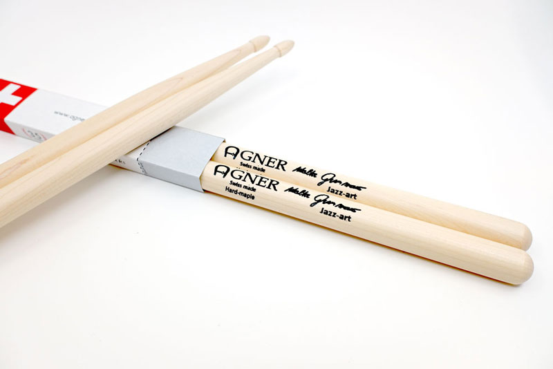 Agner Signature Drum Sticks "Walter Grassmann - Jazz Art"
