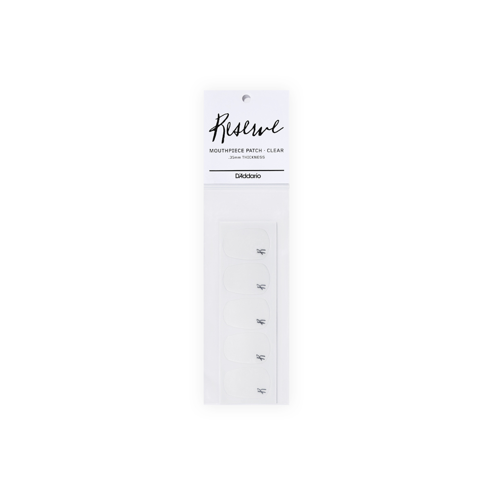 D Addario Mouthpiece Patches 0,35mm clear