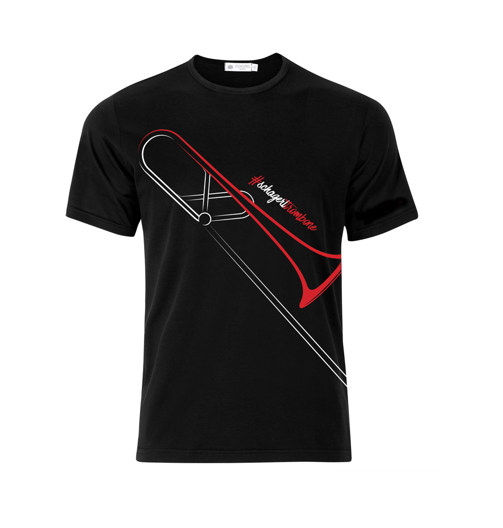 Schagerl T-Shirt Kissbone - black - L