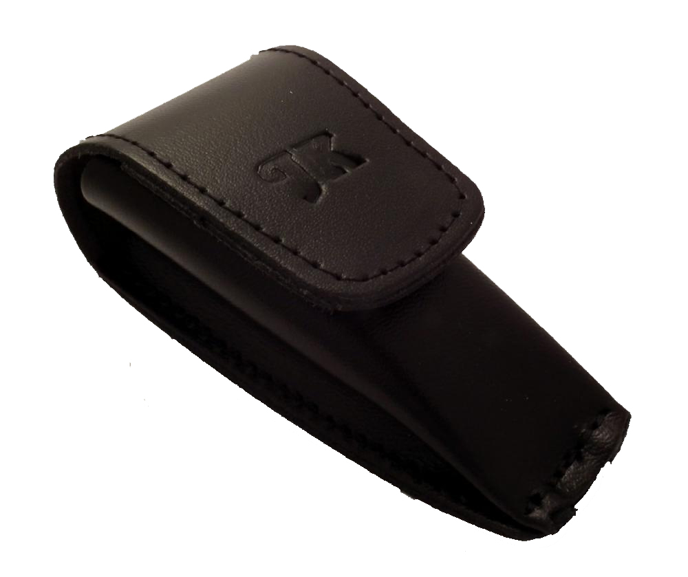 JK mouthpiece pouch for 1 trombone mouthpiece, calf leather