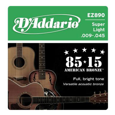 D Addario Westerngitarre Saitensatz EZ 890, super light