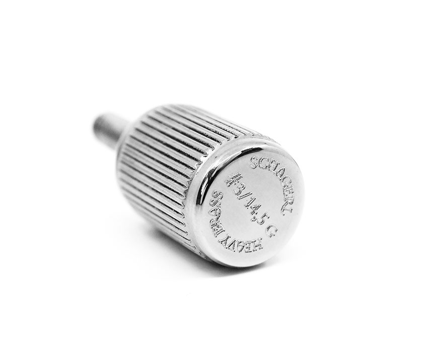 Schagerl Neck Screws Heavy Brass #1/14,5g, silver plated