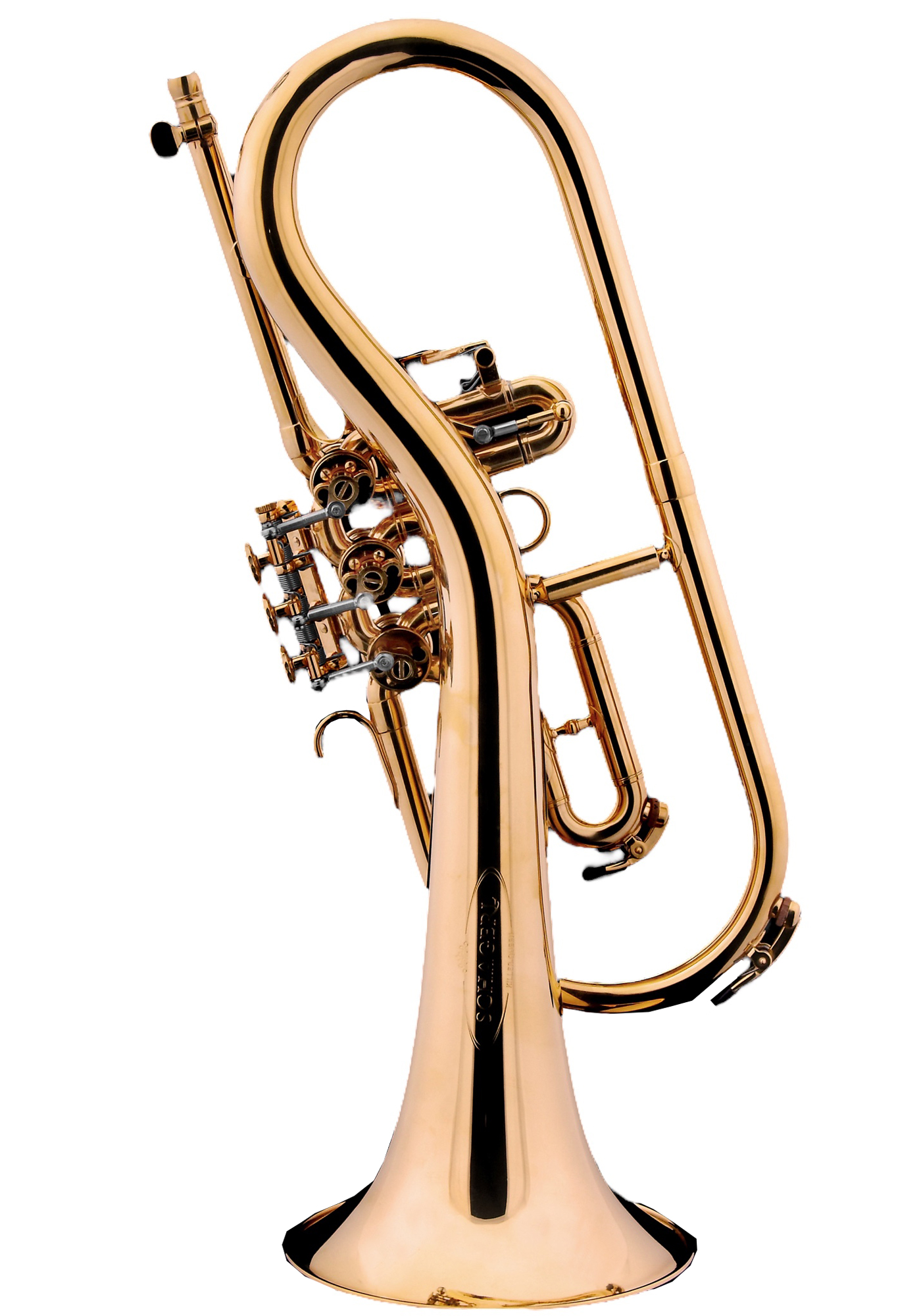 Schagerl Flugelhorn "KILLERQUEEN" gold plated
