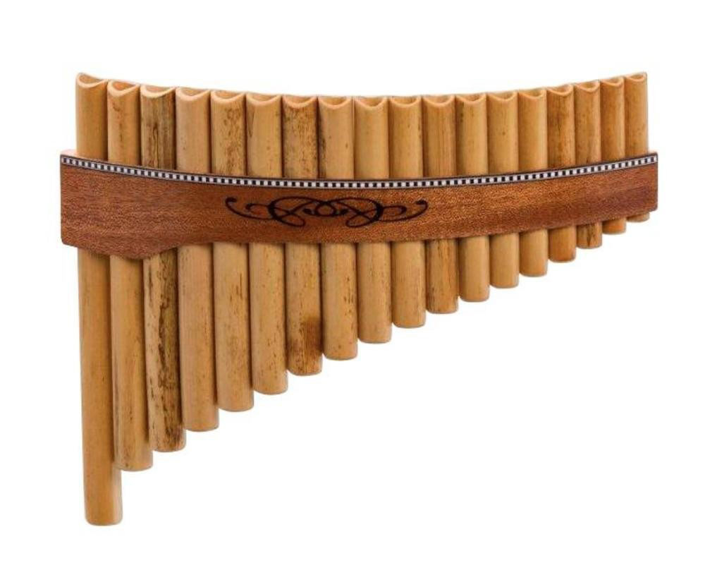 PREMIUM pan flute G major 18 reeds round model