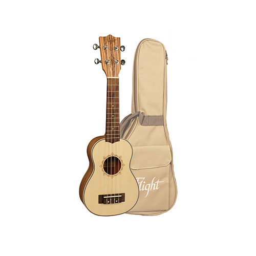 Flight Ukulele Soprano DUS-320 SP/ZEB 