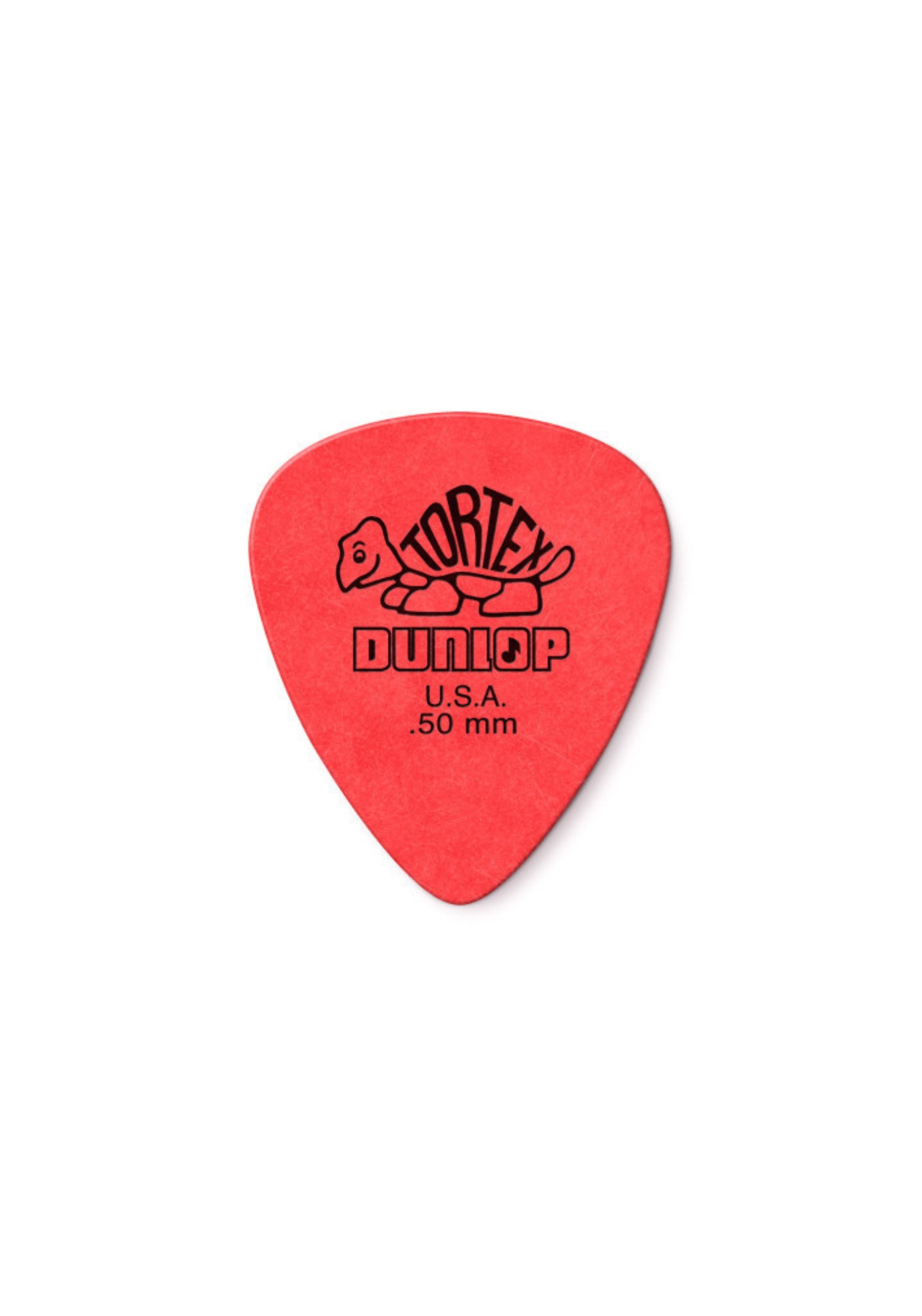 DUNLOP Plectrum Tortex Standard 0.50 red 
