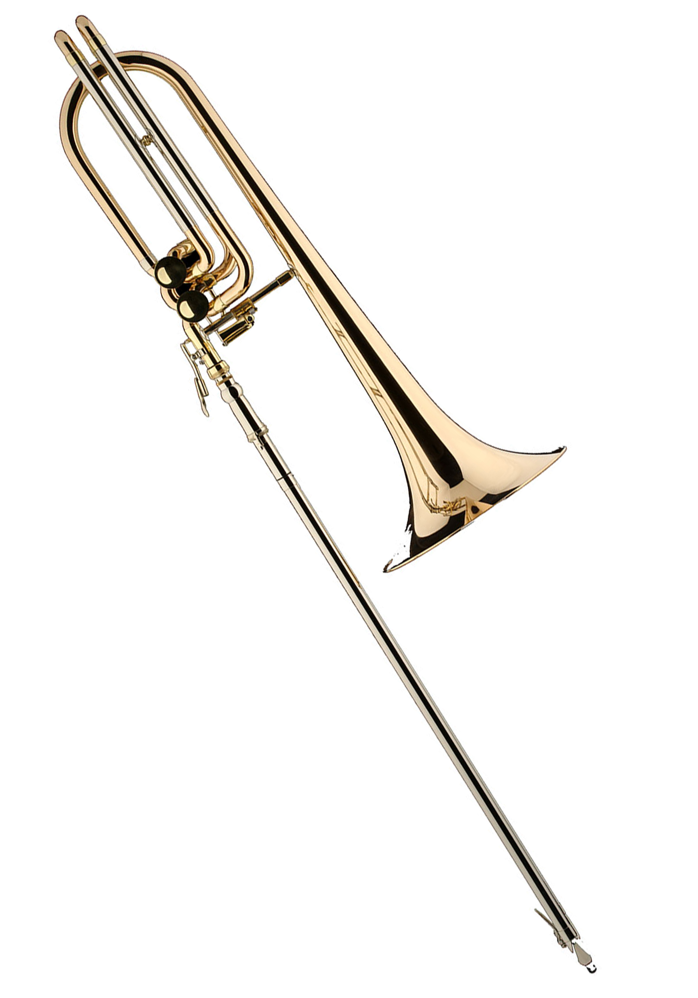 Schagerl Bb/F/Gb Basstrombone "AURORA" lacquered