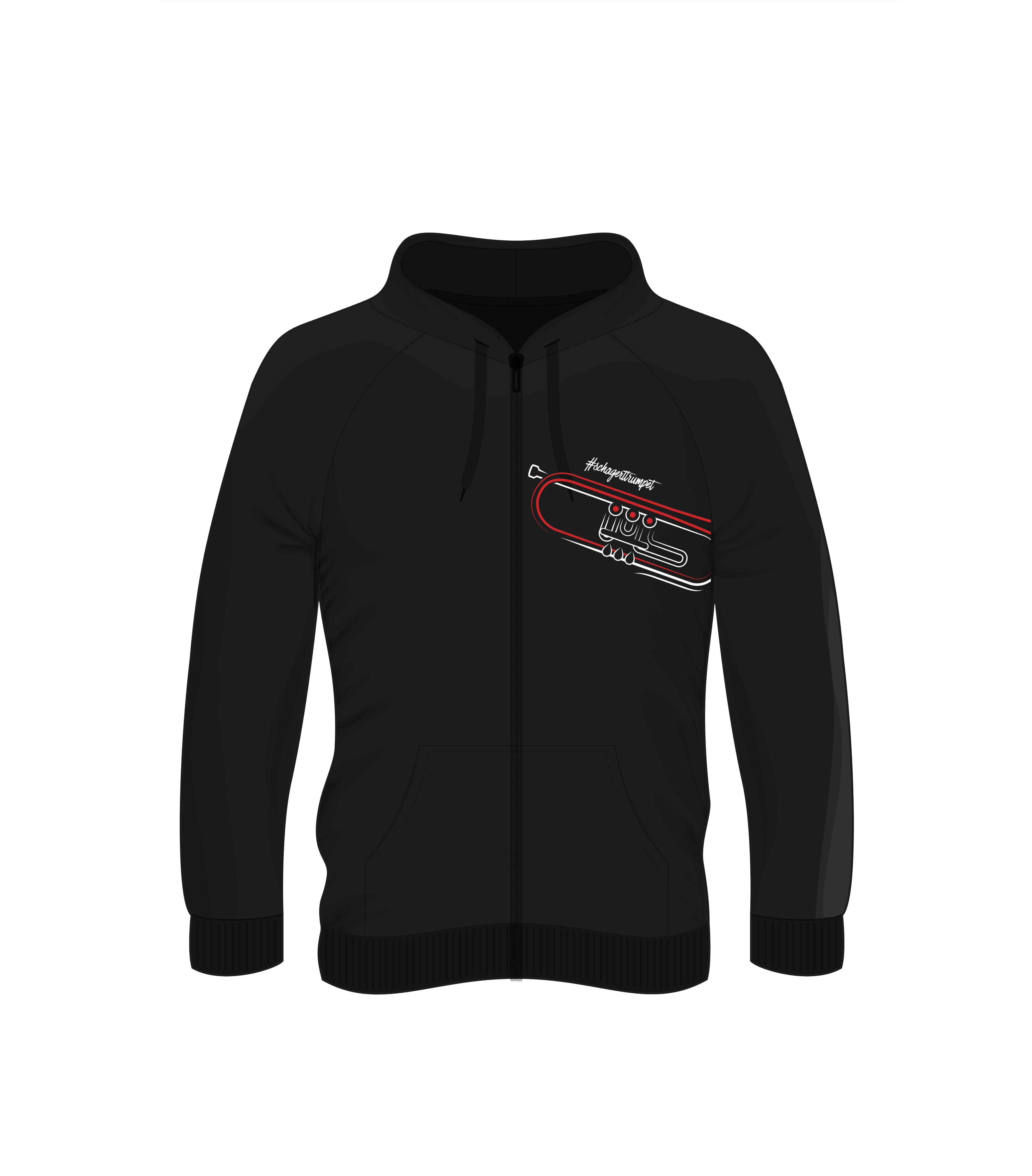 Schagerl 60 Years Anniversary Zip-Hoodie black
