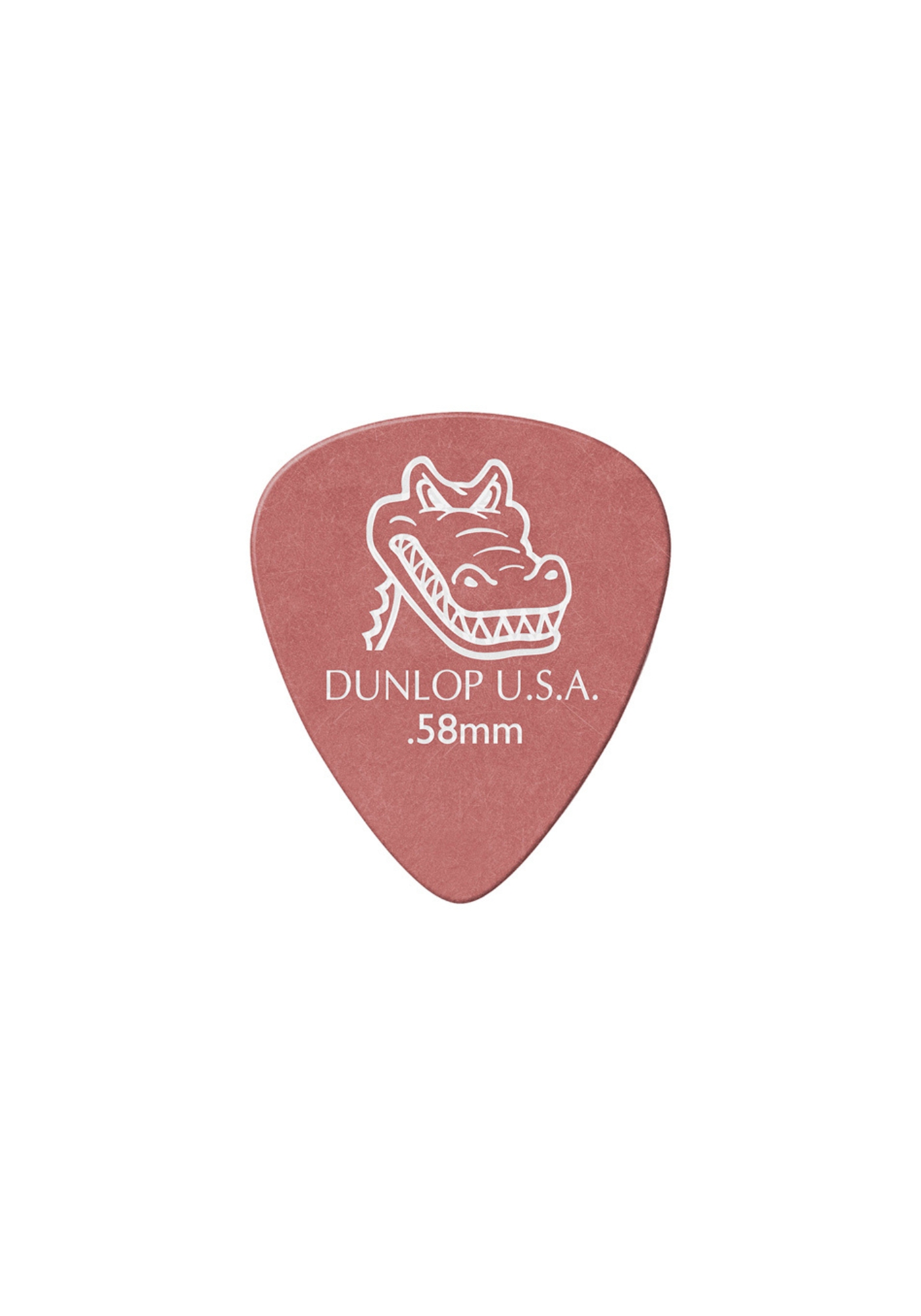 DUNLOP Plectrum Gator Grip 0.58 red 
