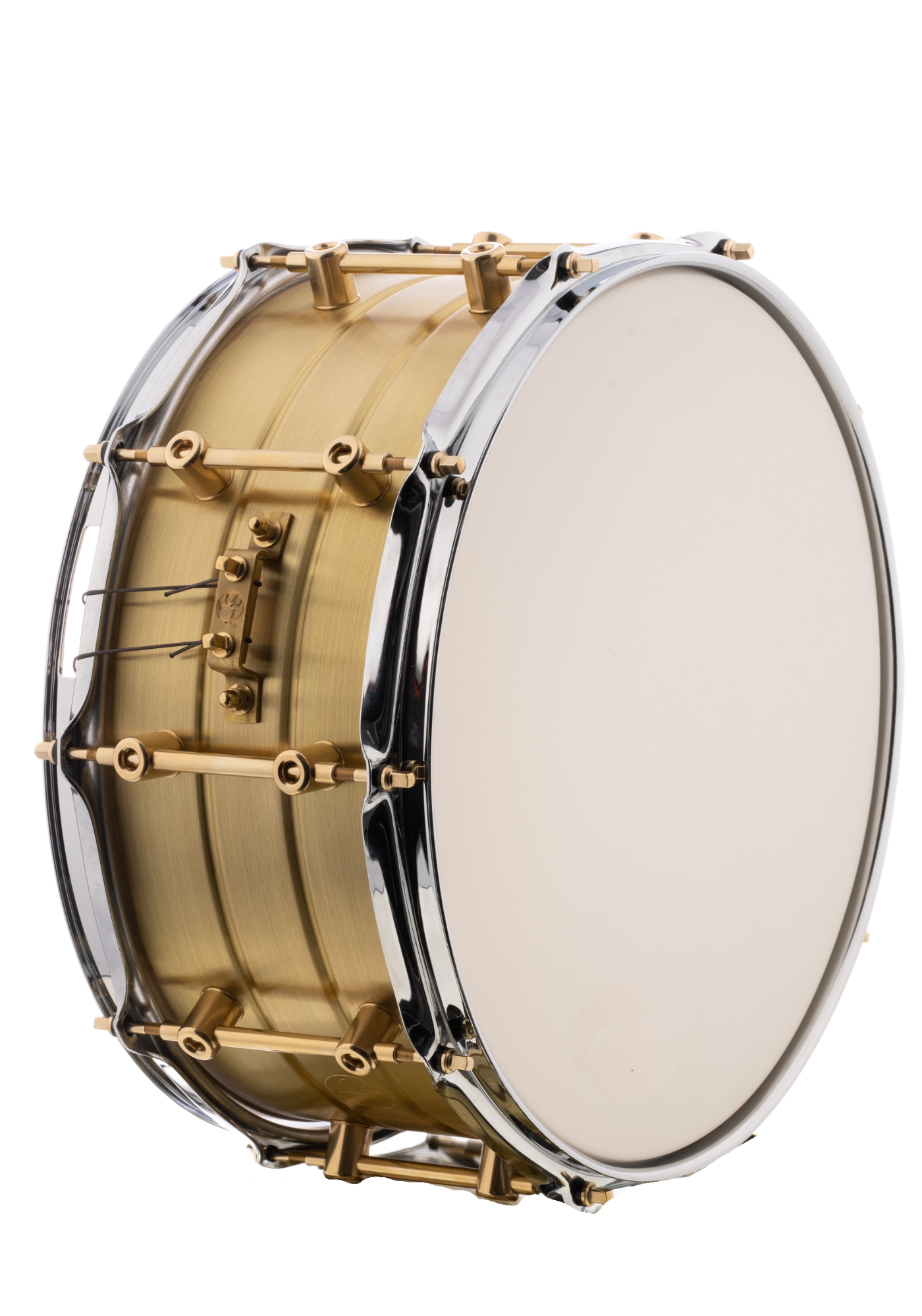 Schagerl Beaver Snare Drum 14"x6,5 brass, raw