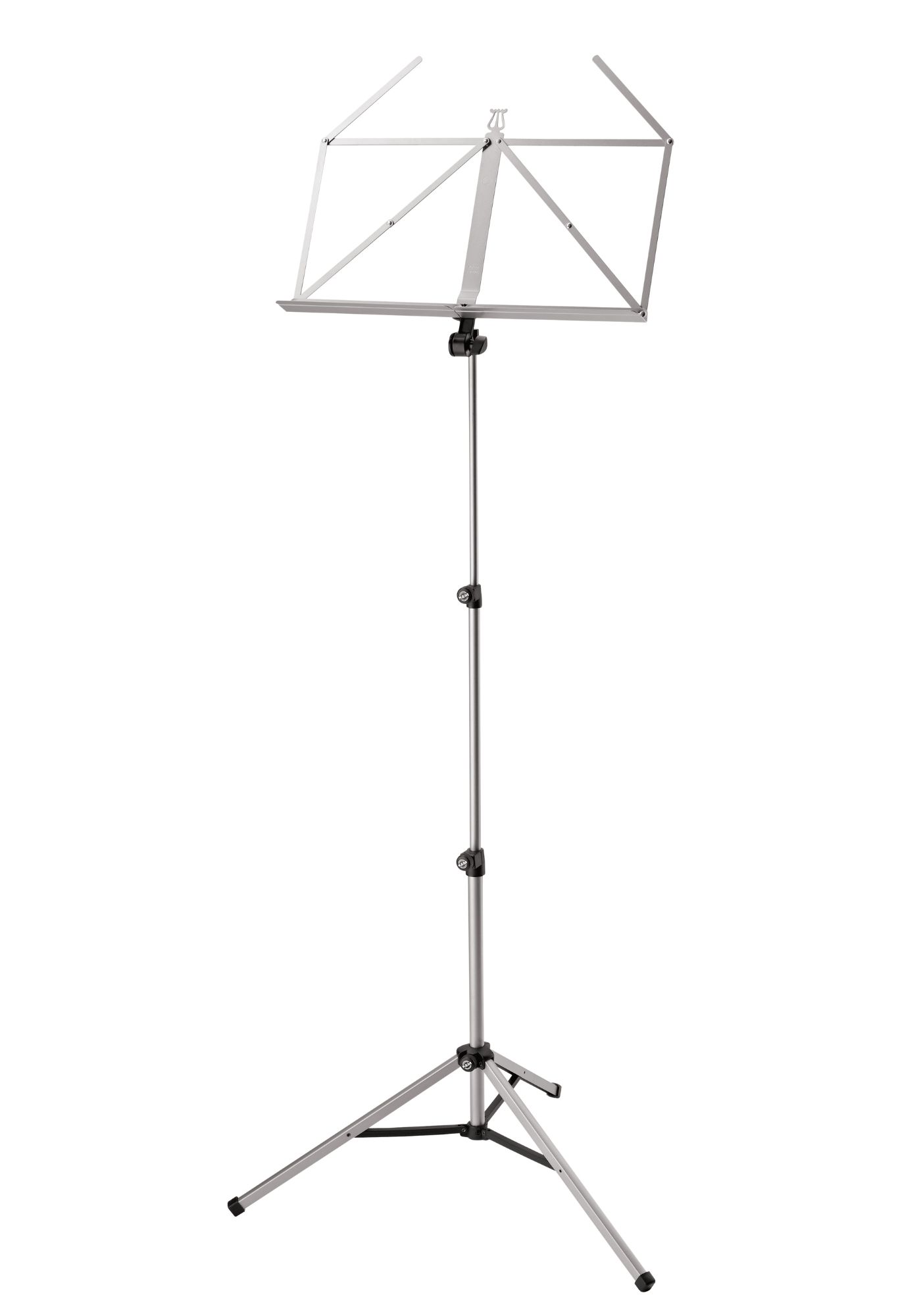 K&M Music Stand 10065 nickel-coloured