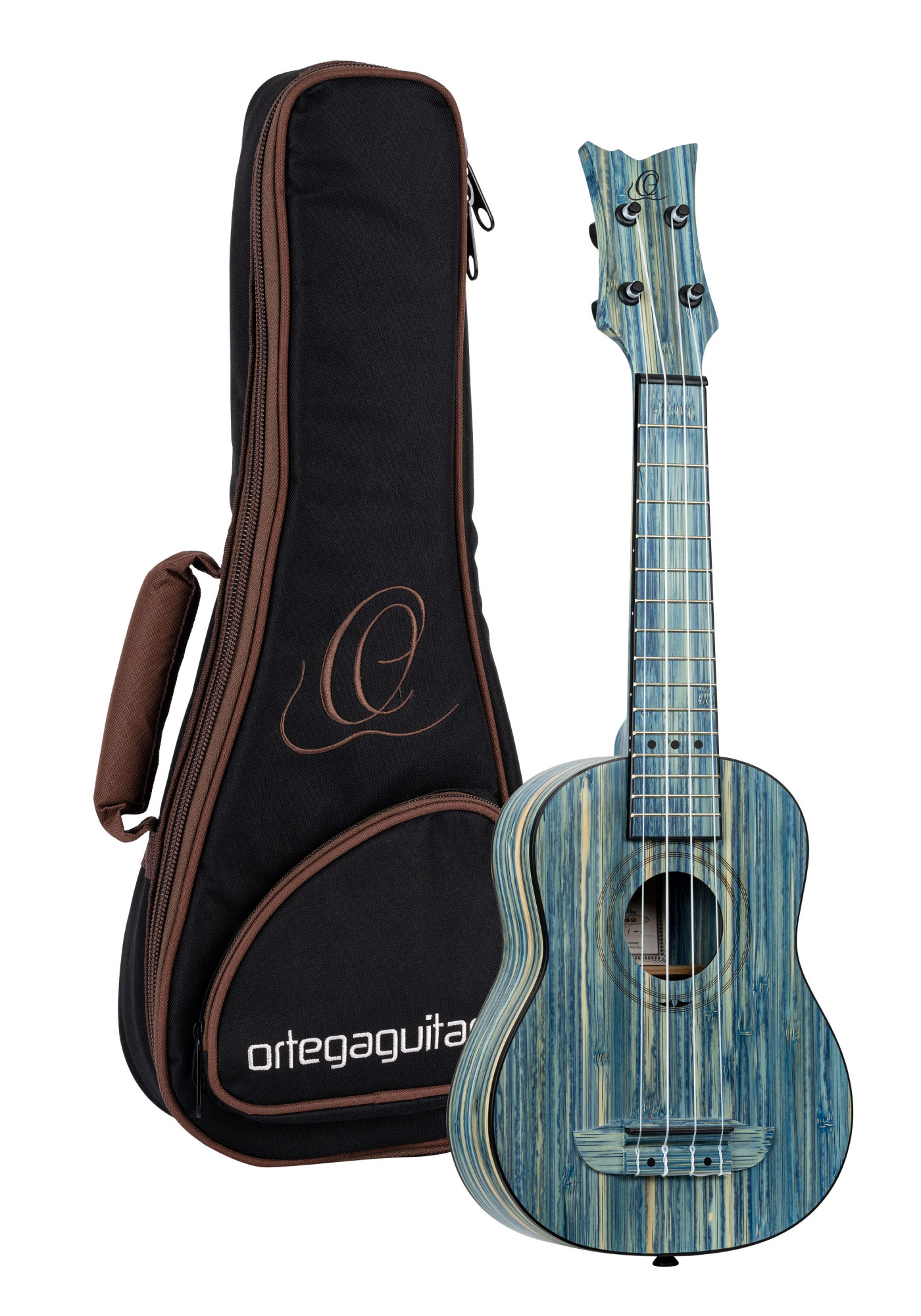 Ortega Sopranukulele RUSWB-SO - Massivdecke inkl. Gig Bag