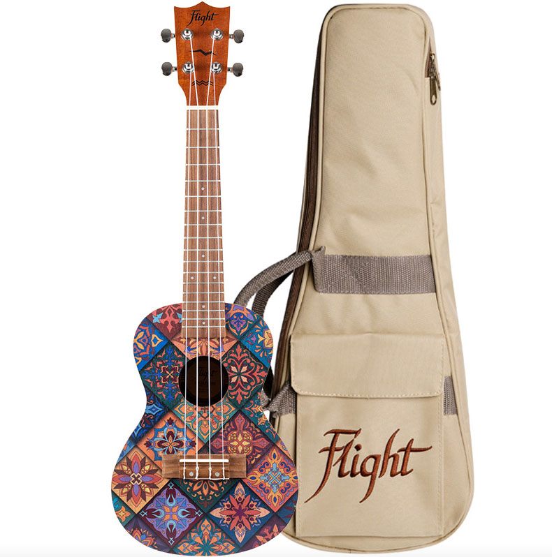 Flight Concert Ukulele AUC-33 included gigbag