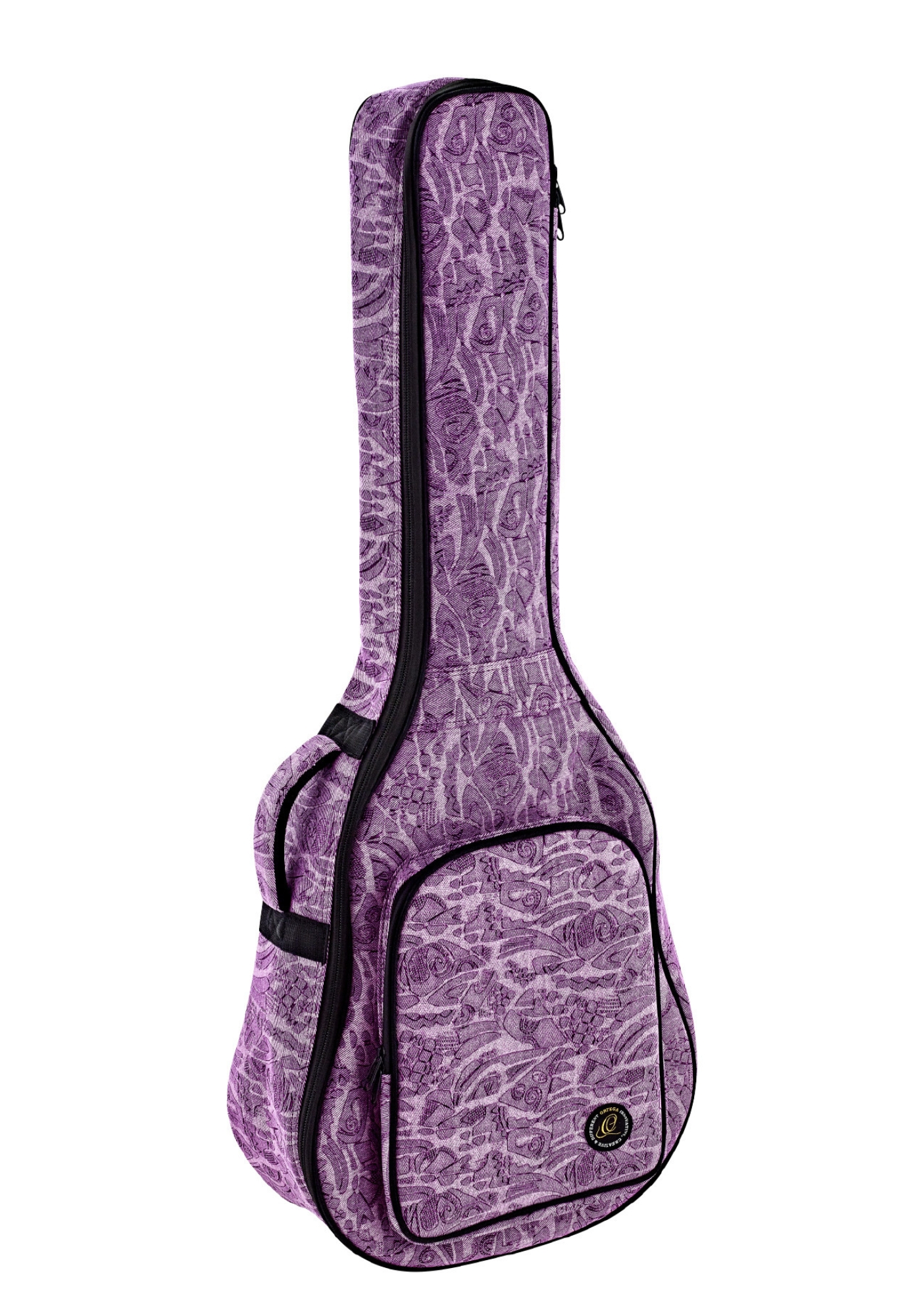 Ortega Guitar Bag Softcase 4/4 Denim Look Purple