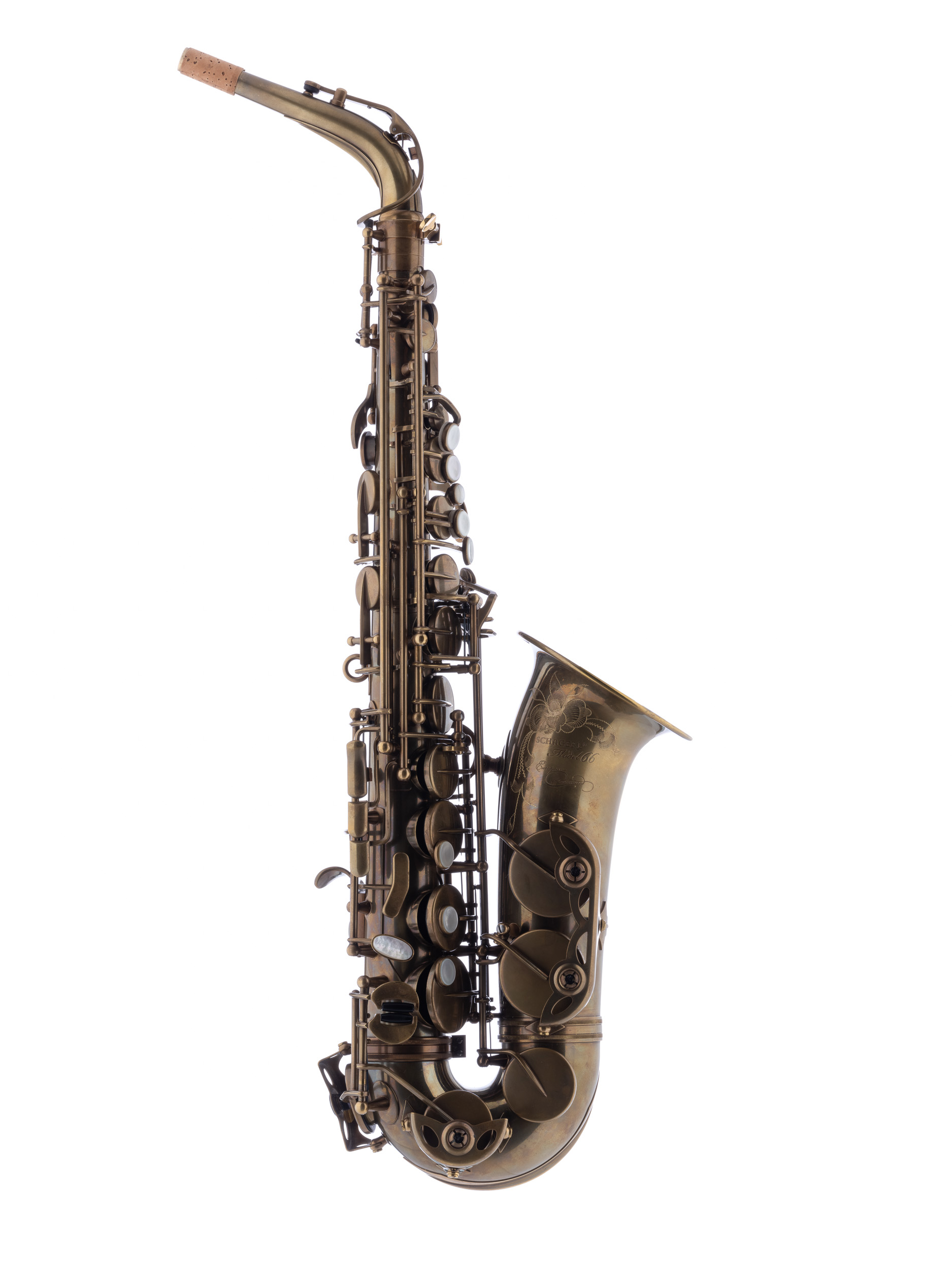 Schagerl Altsaxophon Model 66V-EC raw vintage
