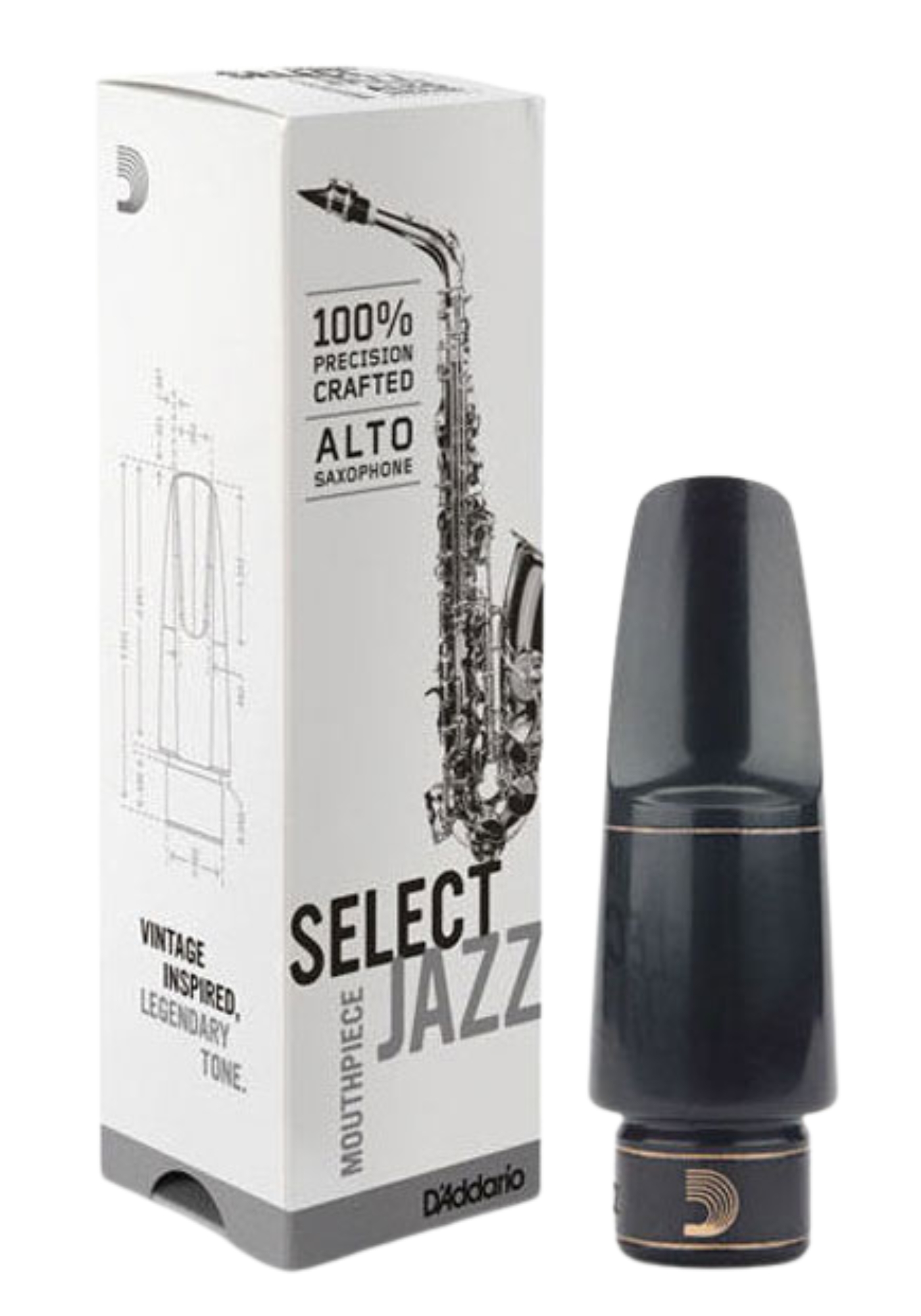 D Addario Alto Sax Mouthpiece Select Jazz D6M 