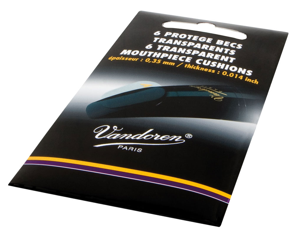 Vandoren Bite Plates transparent 0.35mm