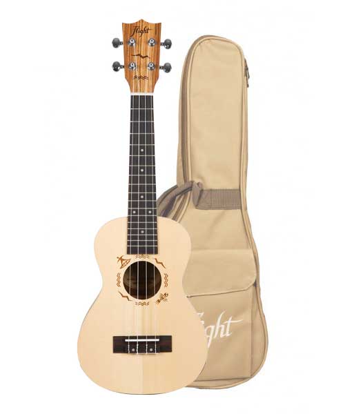 Flight Konzertukulele DUC-525 inkl. Gig Bag