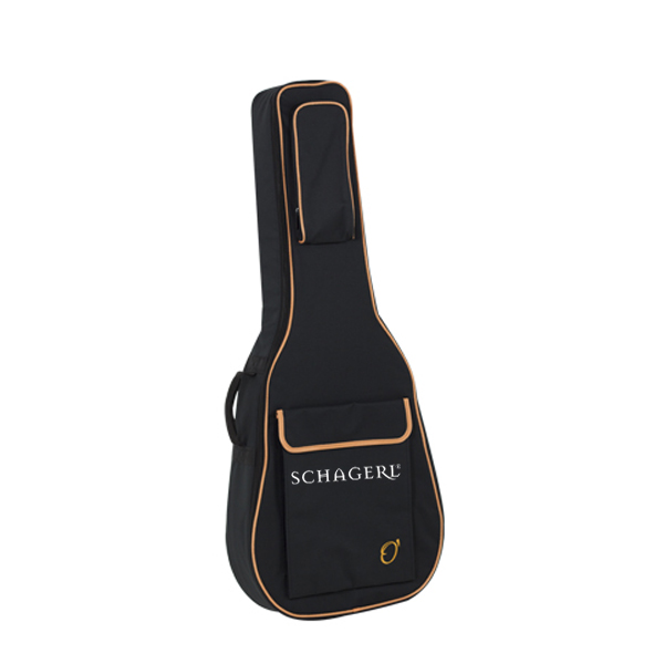 Schagerl Gitarrentasche 3/4 schwarz-orange