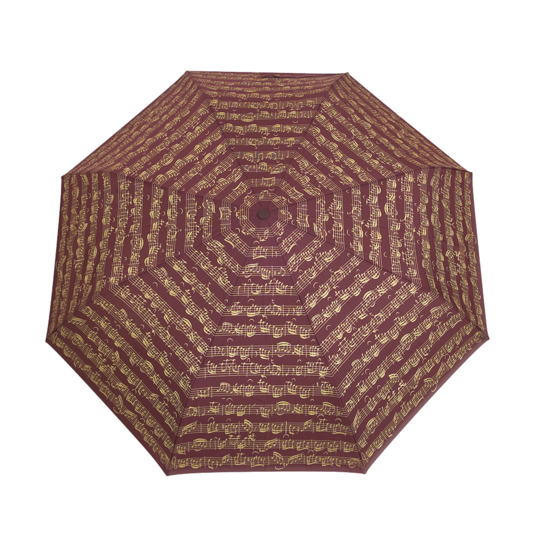 Pocket Umbrella bordeaux/gold