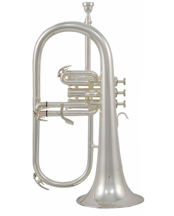Venus Bb-Flugelhorn FG-300S silver plated